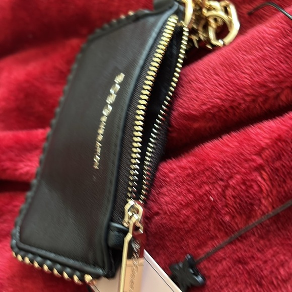 BCBGeneration Black Studded Keychain Wallet - Picture 6 of 11